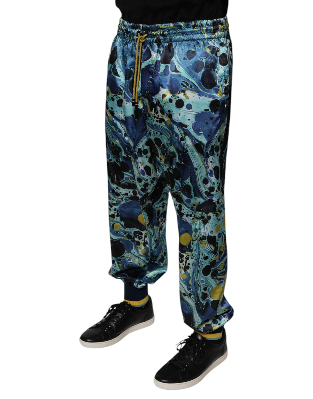 Dolce & Gabbana Multicolor Athletic Pants for Men detail view