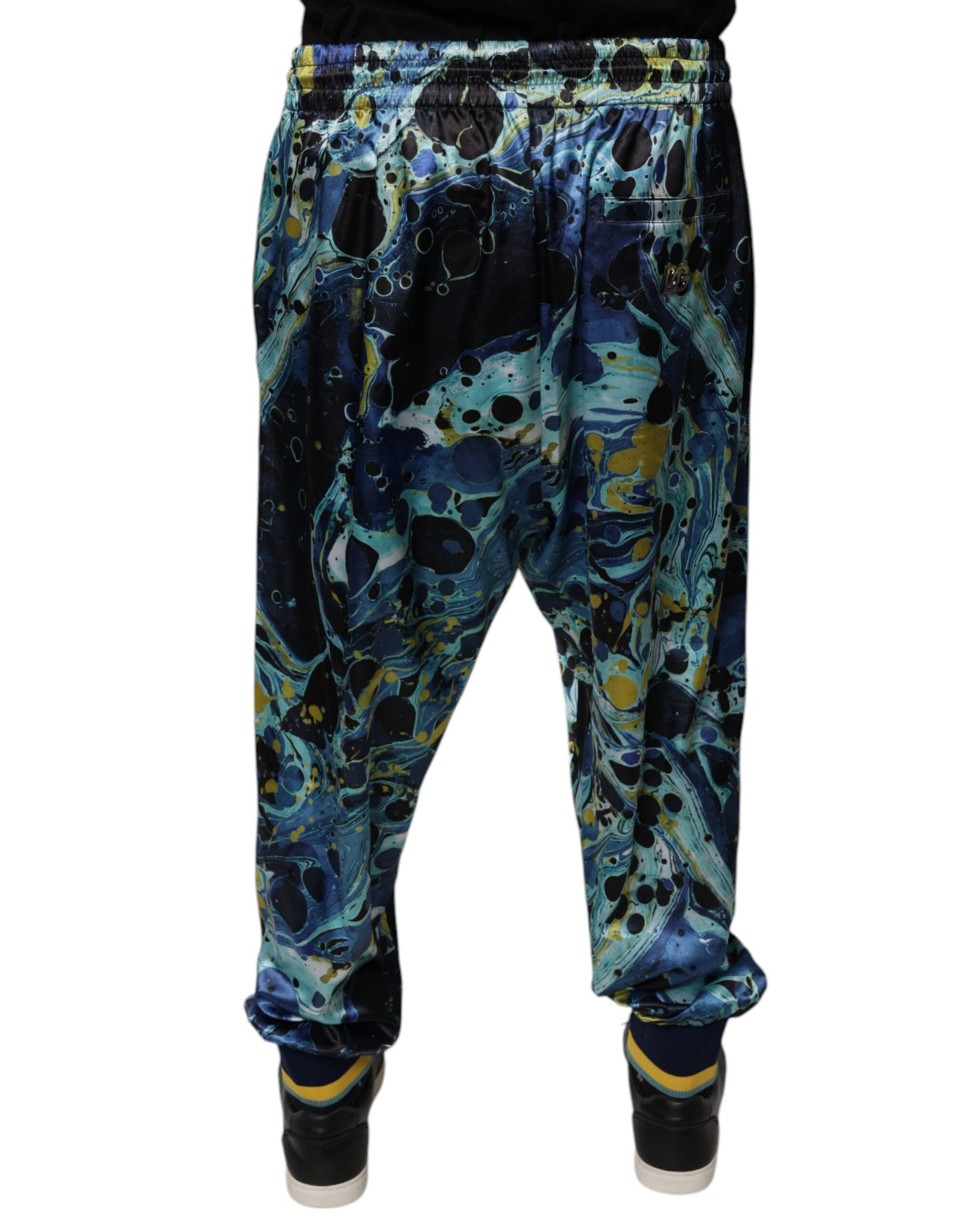 Dolce & Gabbana Multicolor Athletic Pants for Men side view