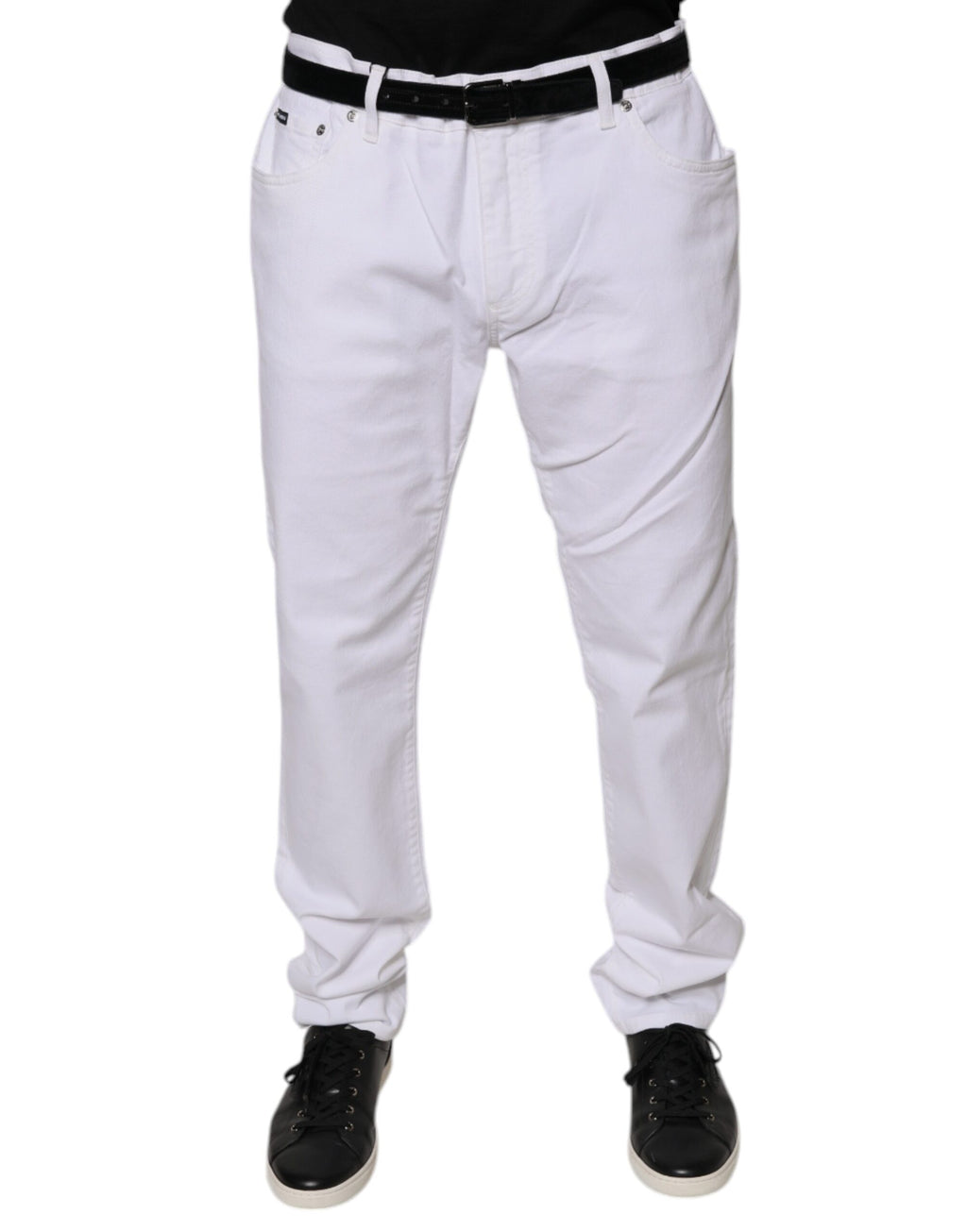Dolce & Gabbana White Skinny Jeans for Men alternate view