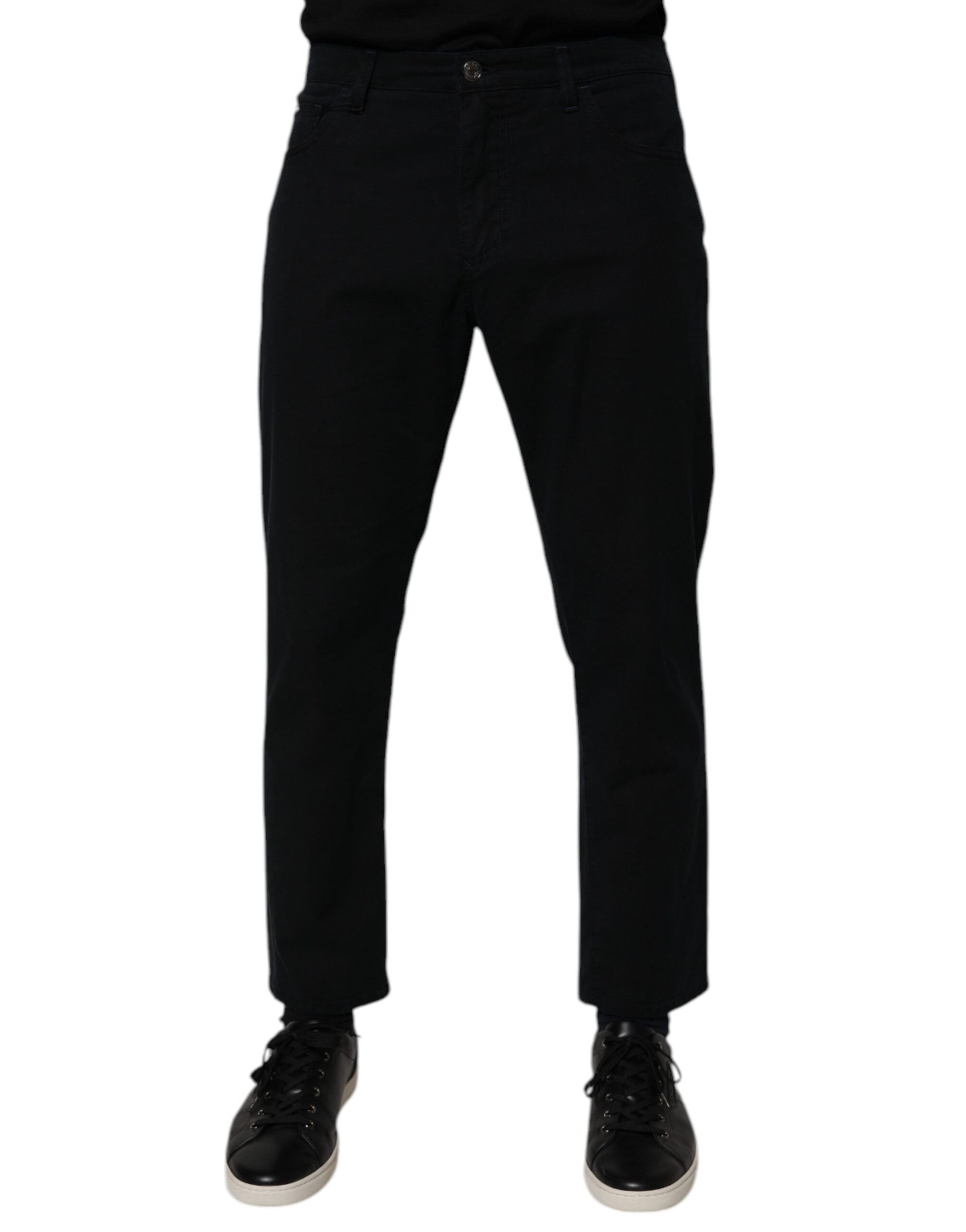 Dolce & Gabbana Blue Straight Leg Jeans for Men alternate view