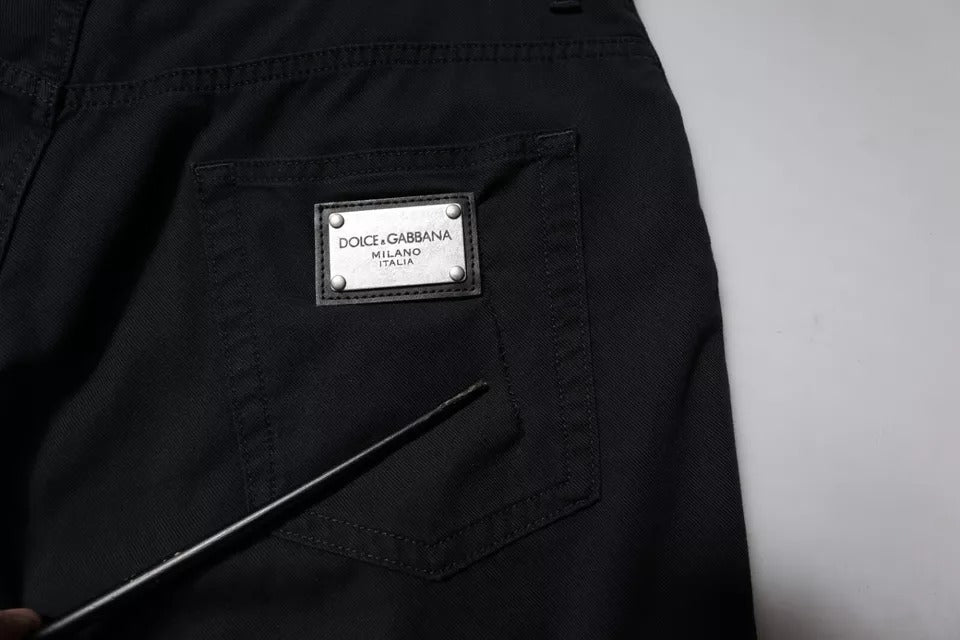 Dolce & Gabbana Blue Straight Leg Jeans for Men additional view