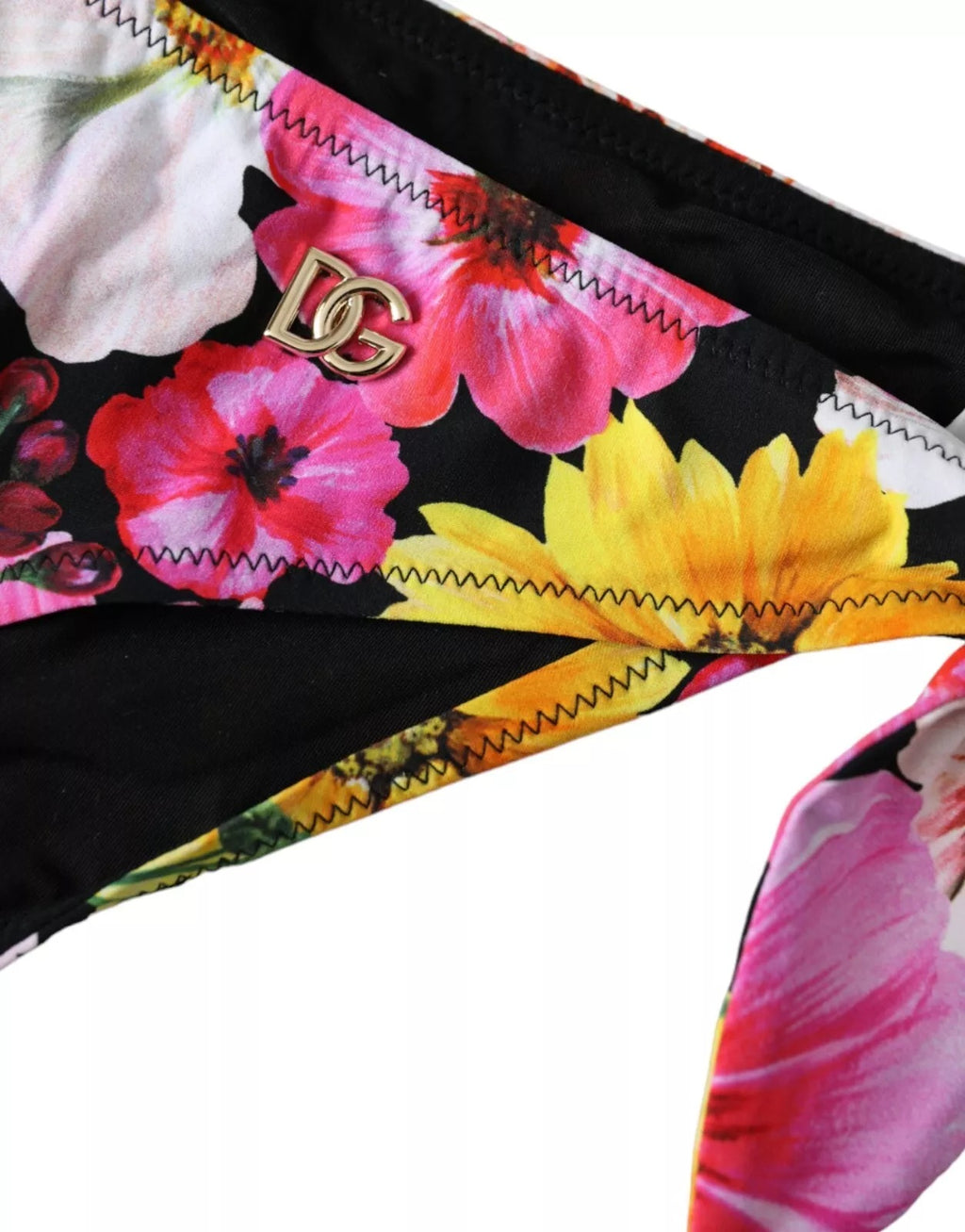 Dolce & Gabbana Black Bikinis for Women side view