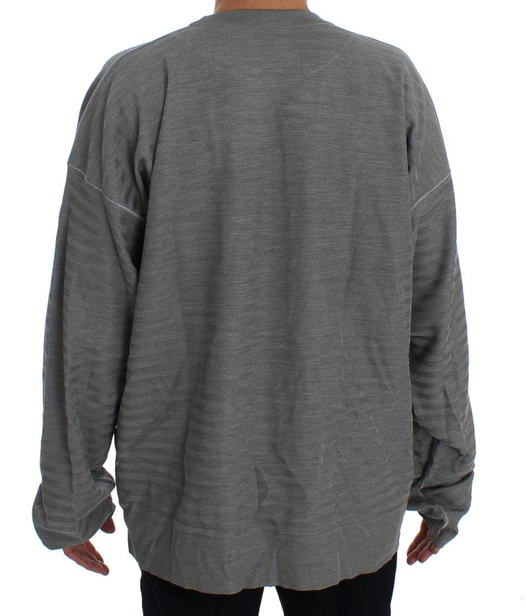 Dolce & Gabbana Grey Sweatshirt for Men detail view
