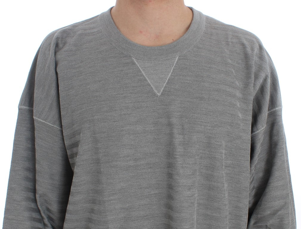 Dolce & Gabbana Grey Sweatshirt for Men side view