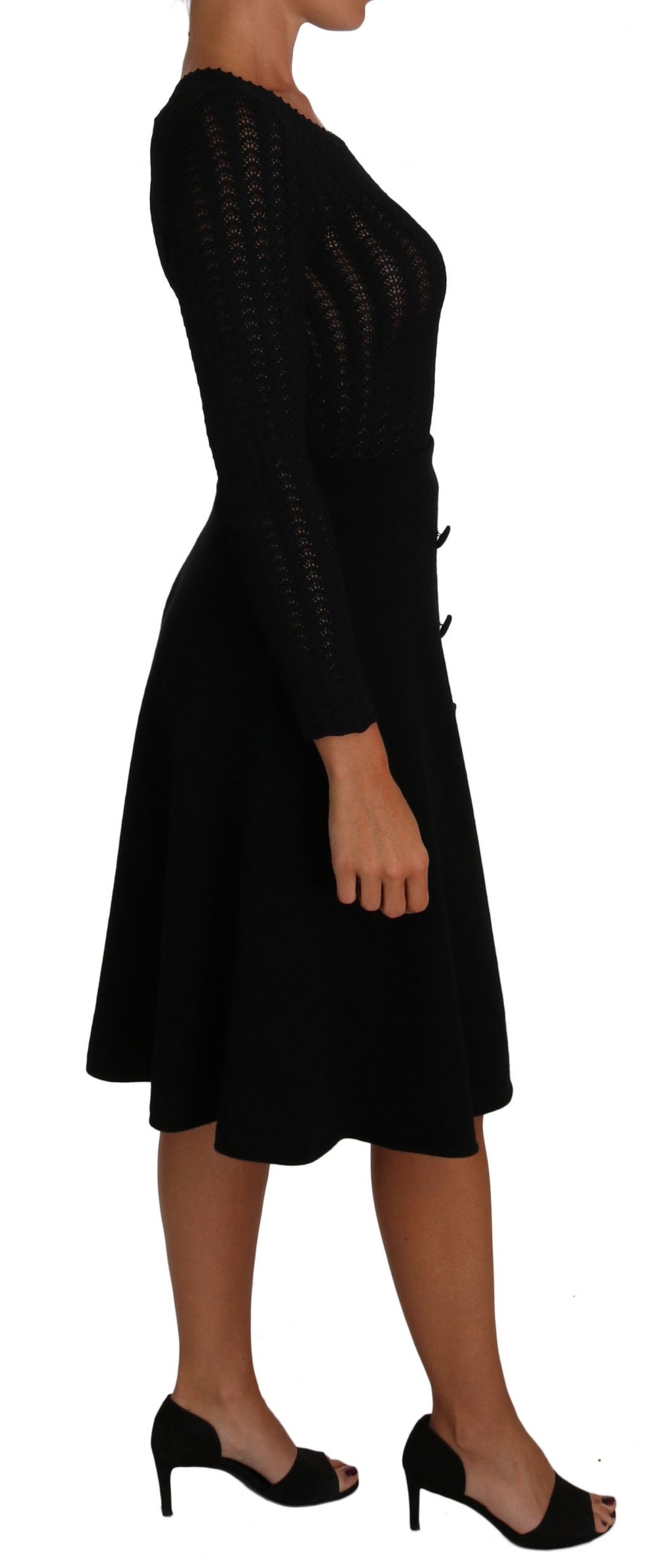 Dolce & Gabbana Black Casual Dress for Women detail view