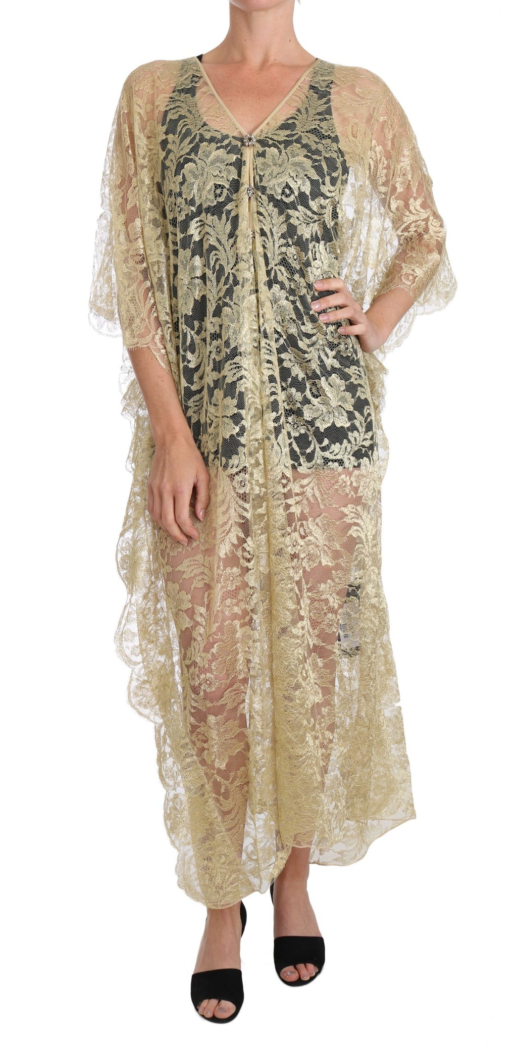 Dolce & Gabbana Gold Long Dress for Women