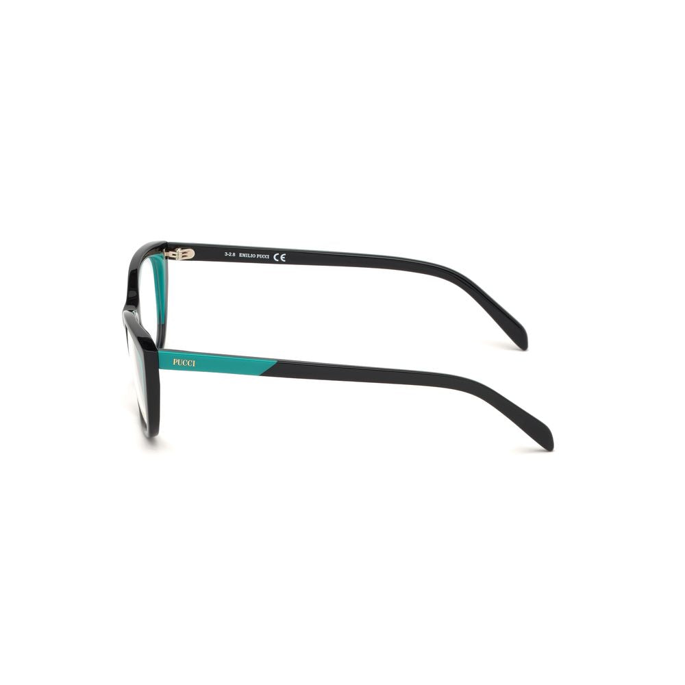 Emilio Pucci Black Glasses Frames for Women detail view