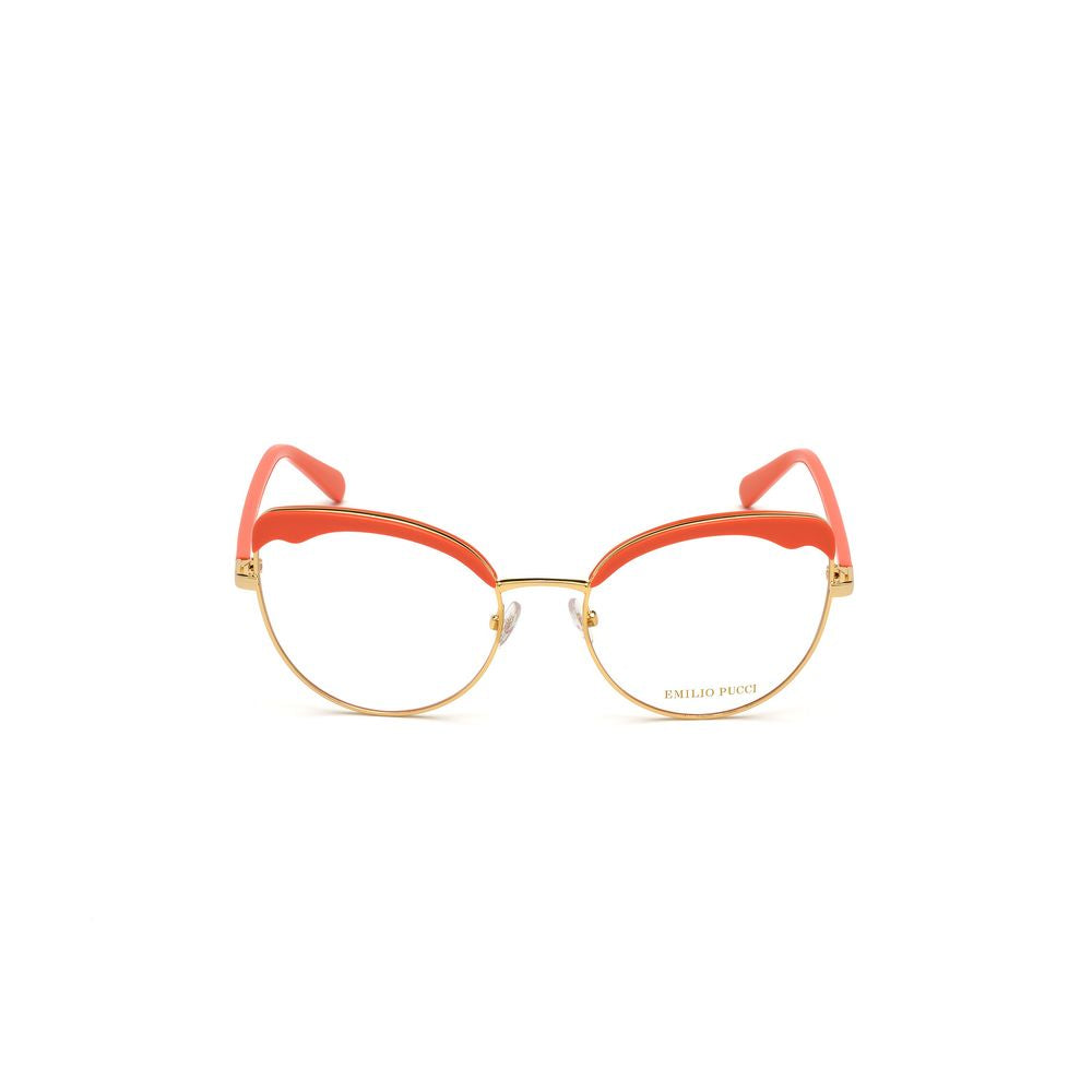 Emilio Pucci Gold Glasses Frames for Women alternate view