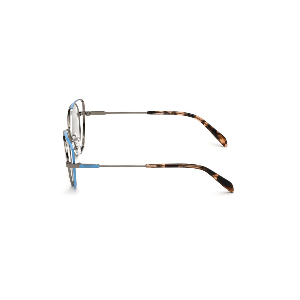 Emilio Pucci Grey Glasses Frames for Women detail view
