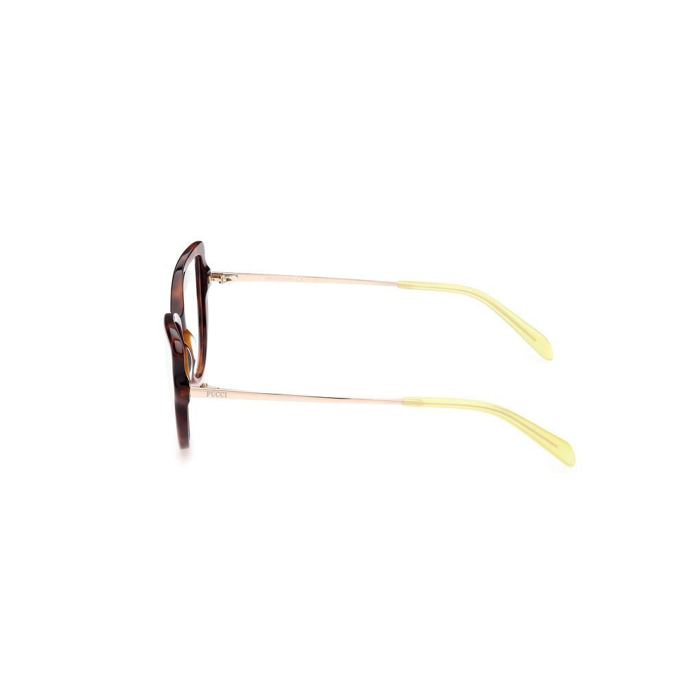 Emilio Pucci Brown Glasses Frames for Women detail view