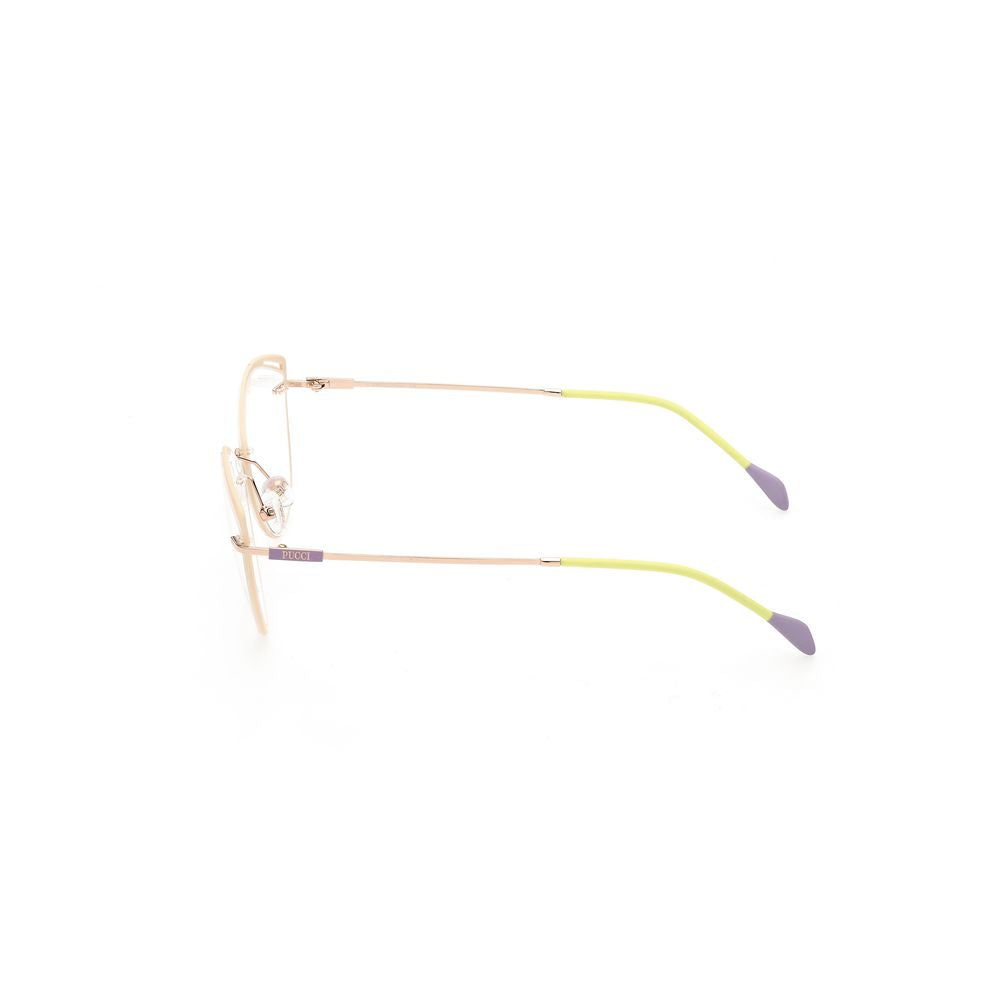 Emilio Pucci Grey Glasses Frames for Women detail view