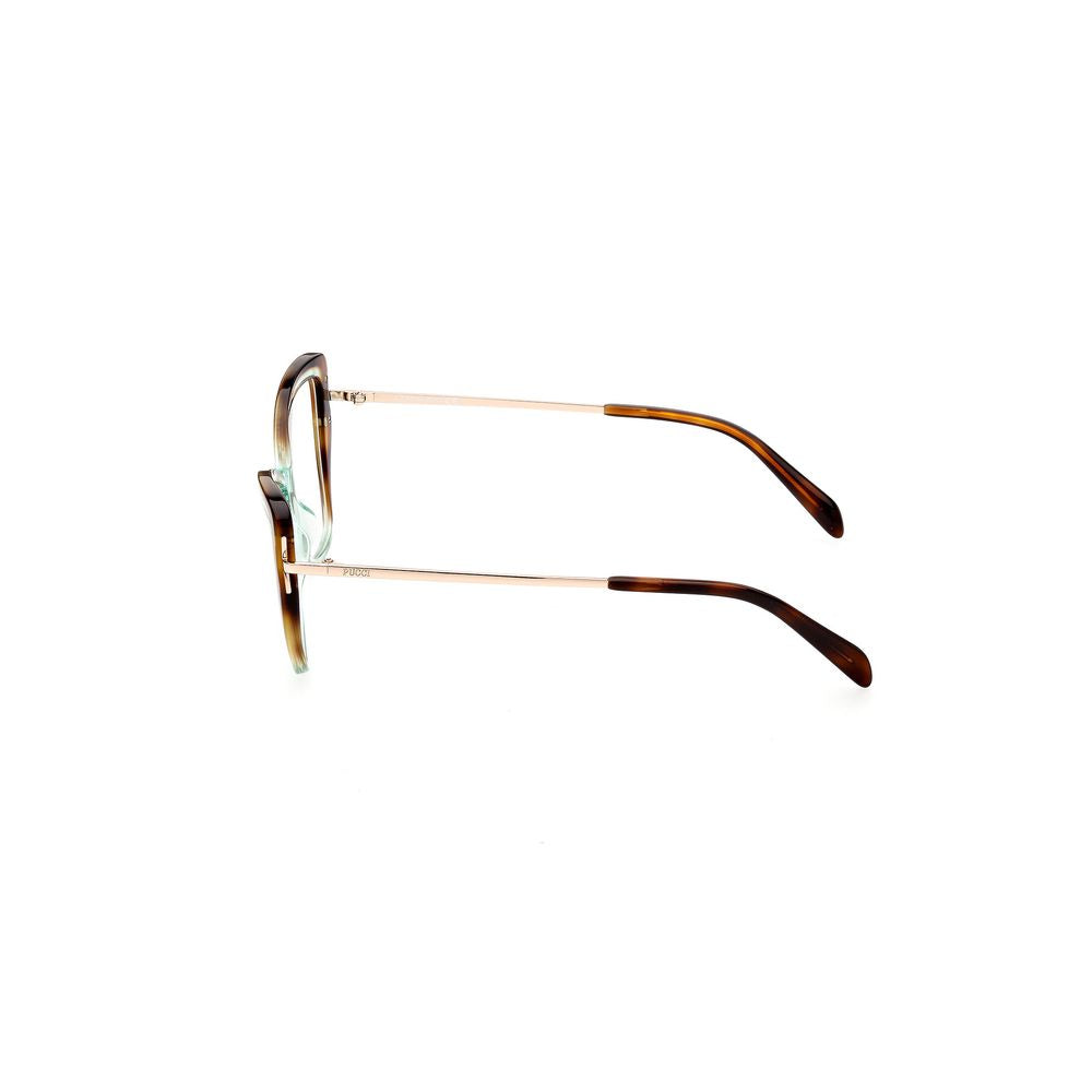 Lunettes (Monture) en acétate bicolore Emilio Pucci