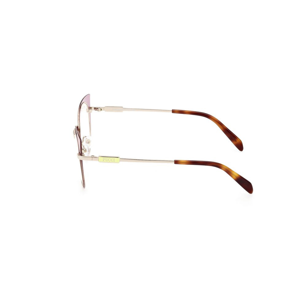 Emilio Pucci Purple Glasses Frames for Women detail view