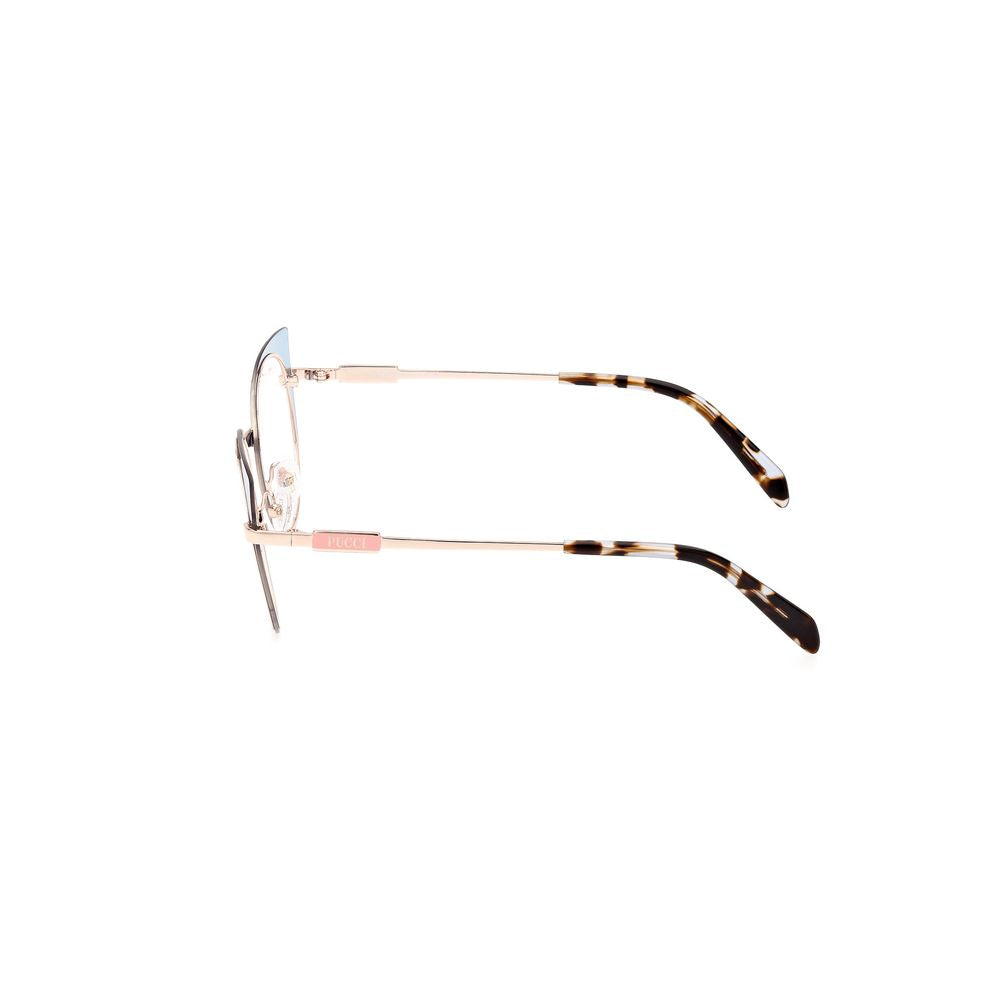 Emilio Pucci Blue Glasses Frames for Women detail view
