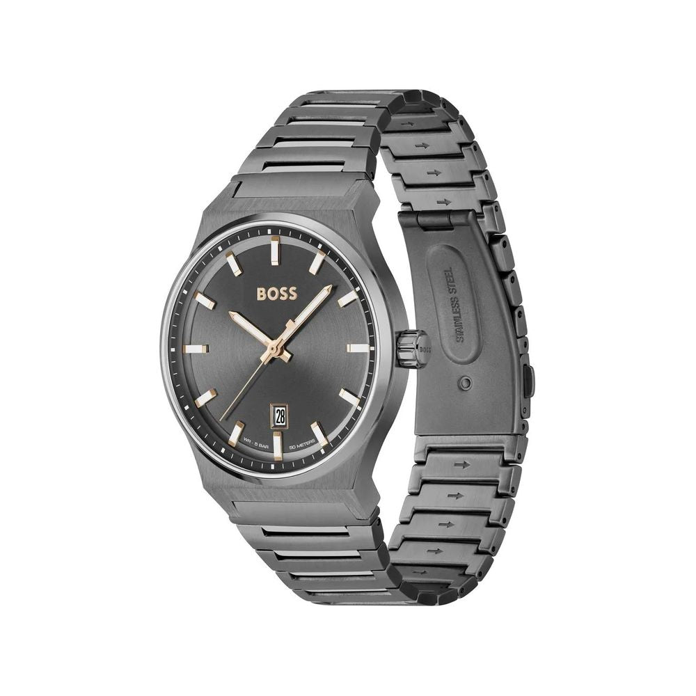 Hugo Boss Grey Dress Watches for Men alternate view