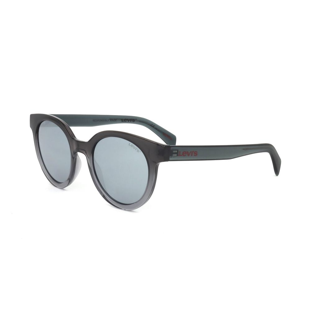 Lunettes de soleil métalliques grises Levi's