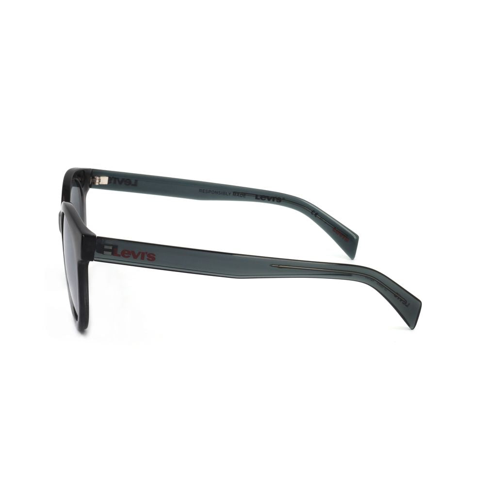 Lunettes de soleil métalliques grises Levi's