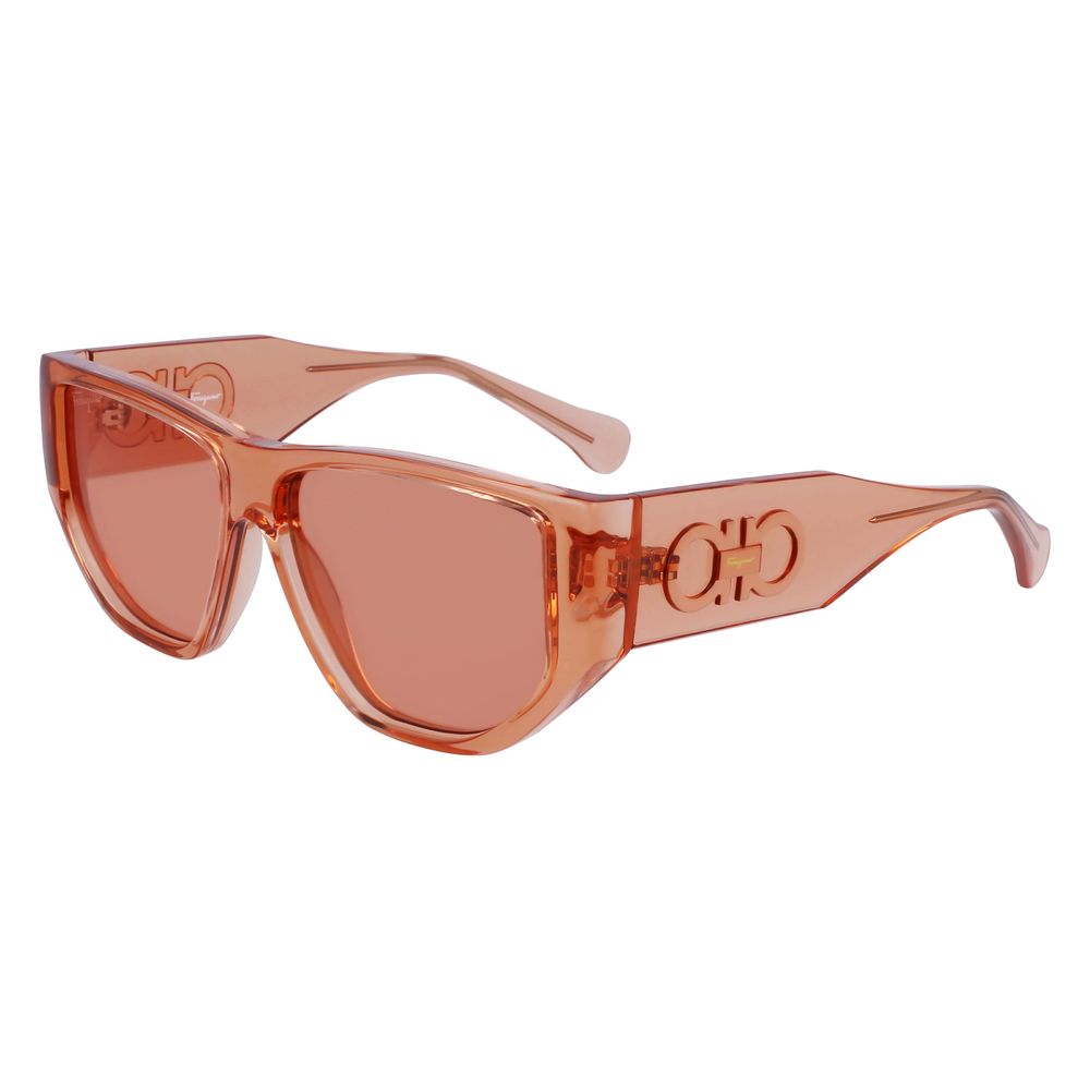 Ferragamo Orange Sunglasses Unisex