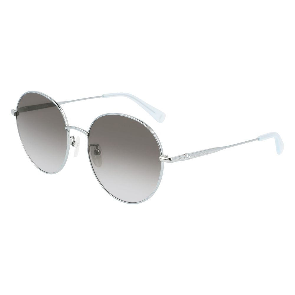 Longchamp Sonnenbrille aus blauem Metall