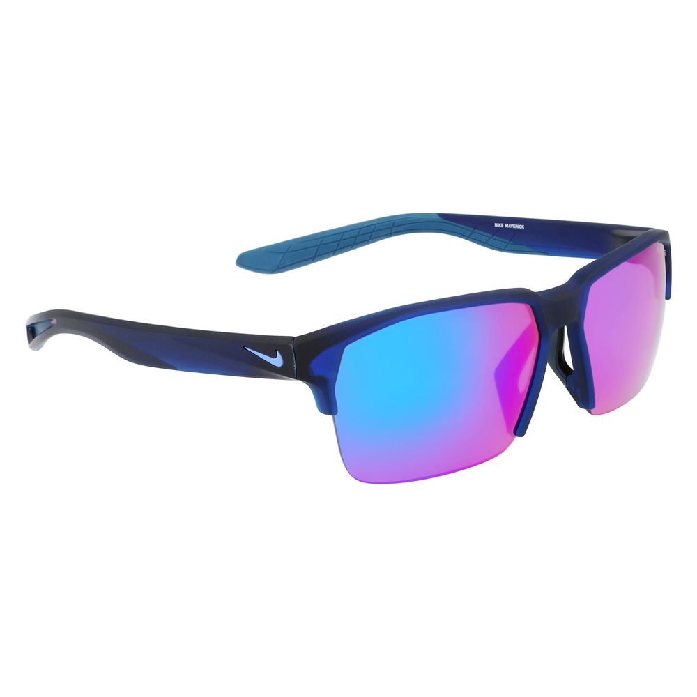 Lunettes de soleil injectées Nike bleues