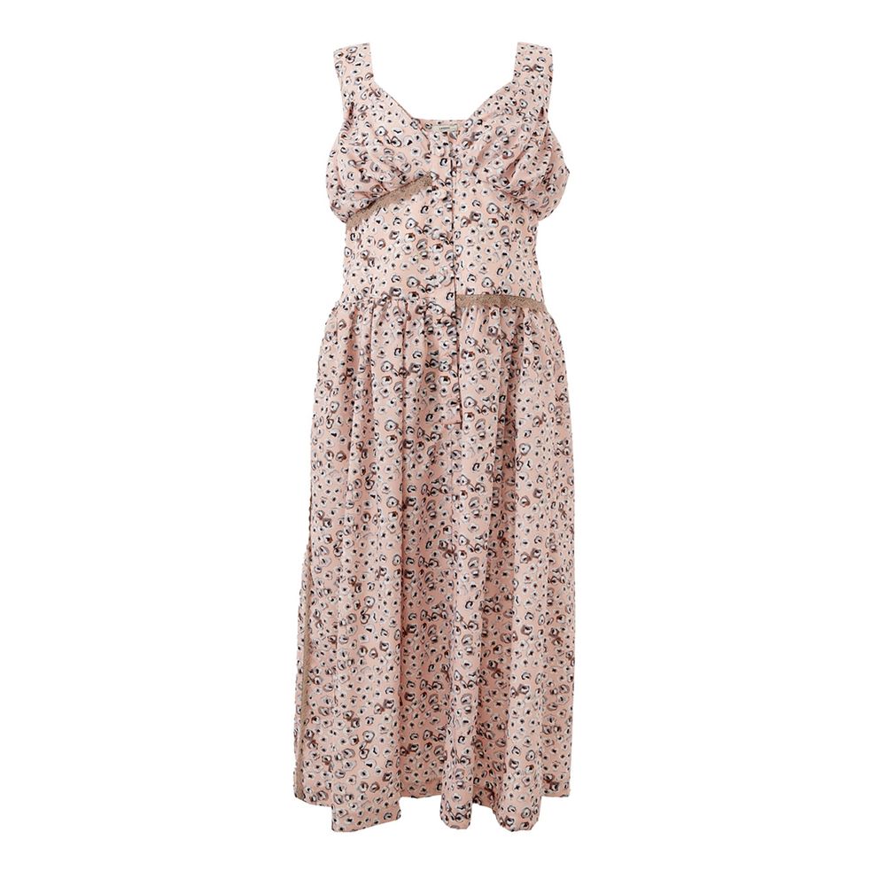 Robe décontractée Lardini en acétate rose