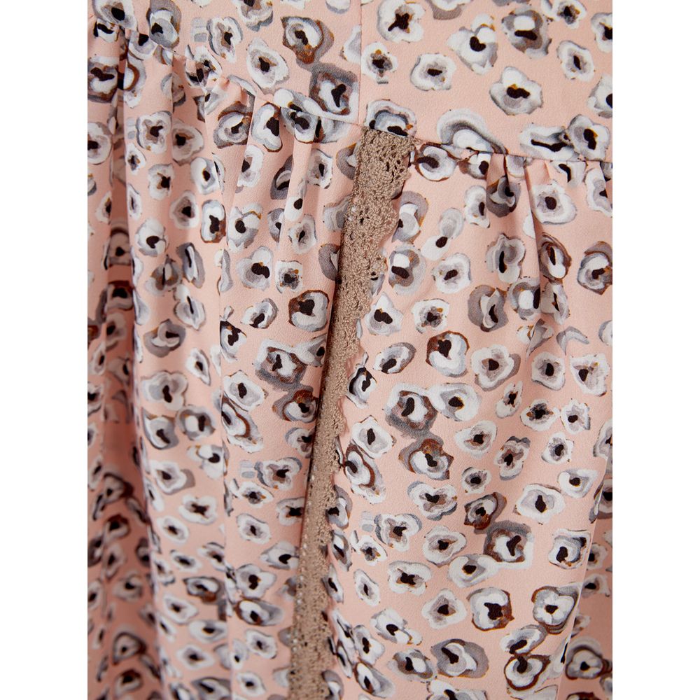 Robe décontractée Lardini en acétate rose
