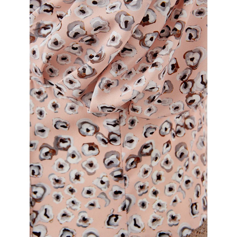 Robe décontractée Lardini en acétate rose