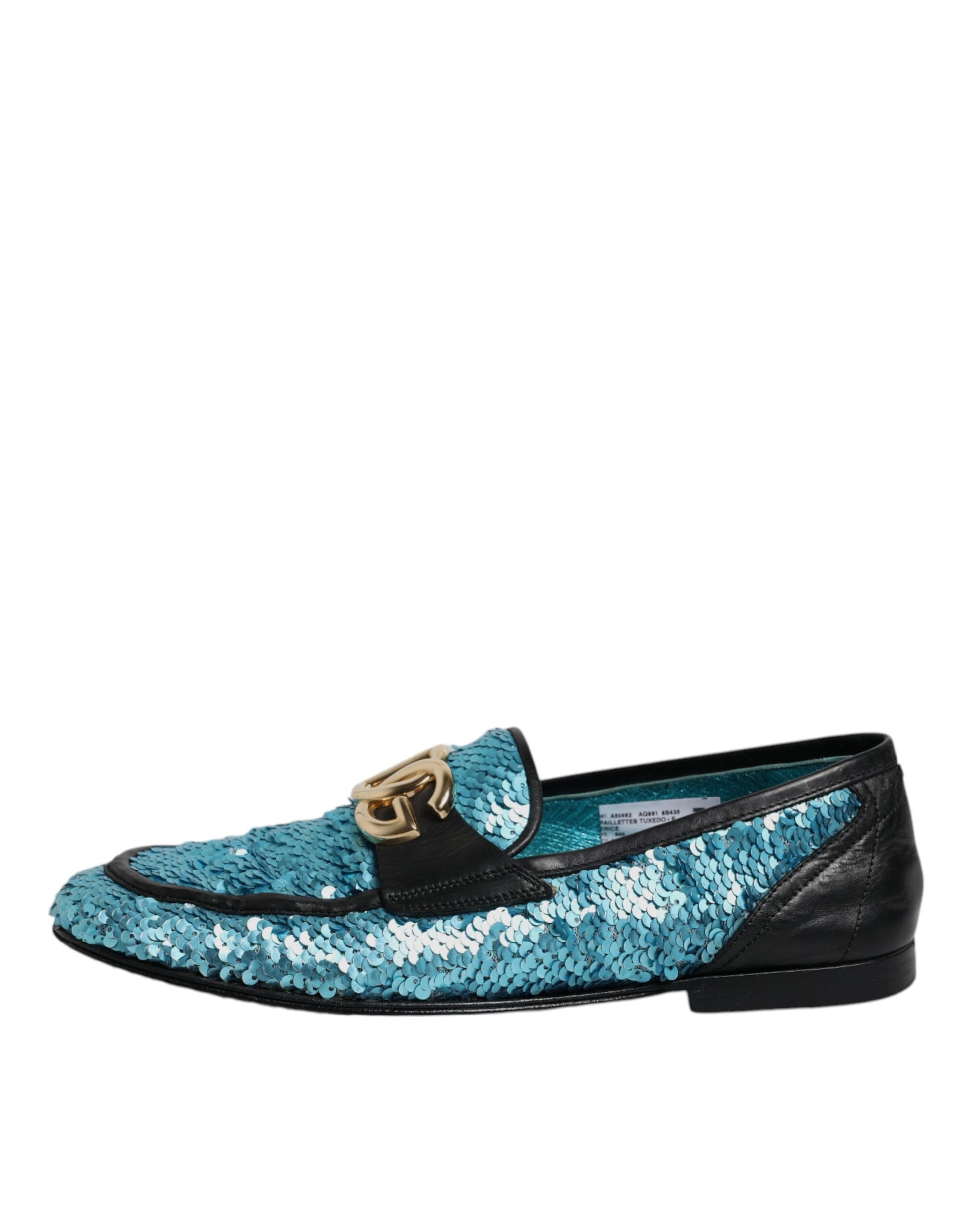 Dolce & Gabbana Blue Slip On Loafers for Men additional view