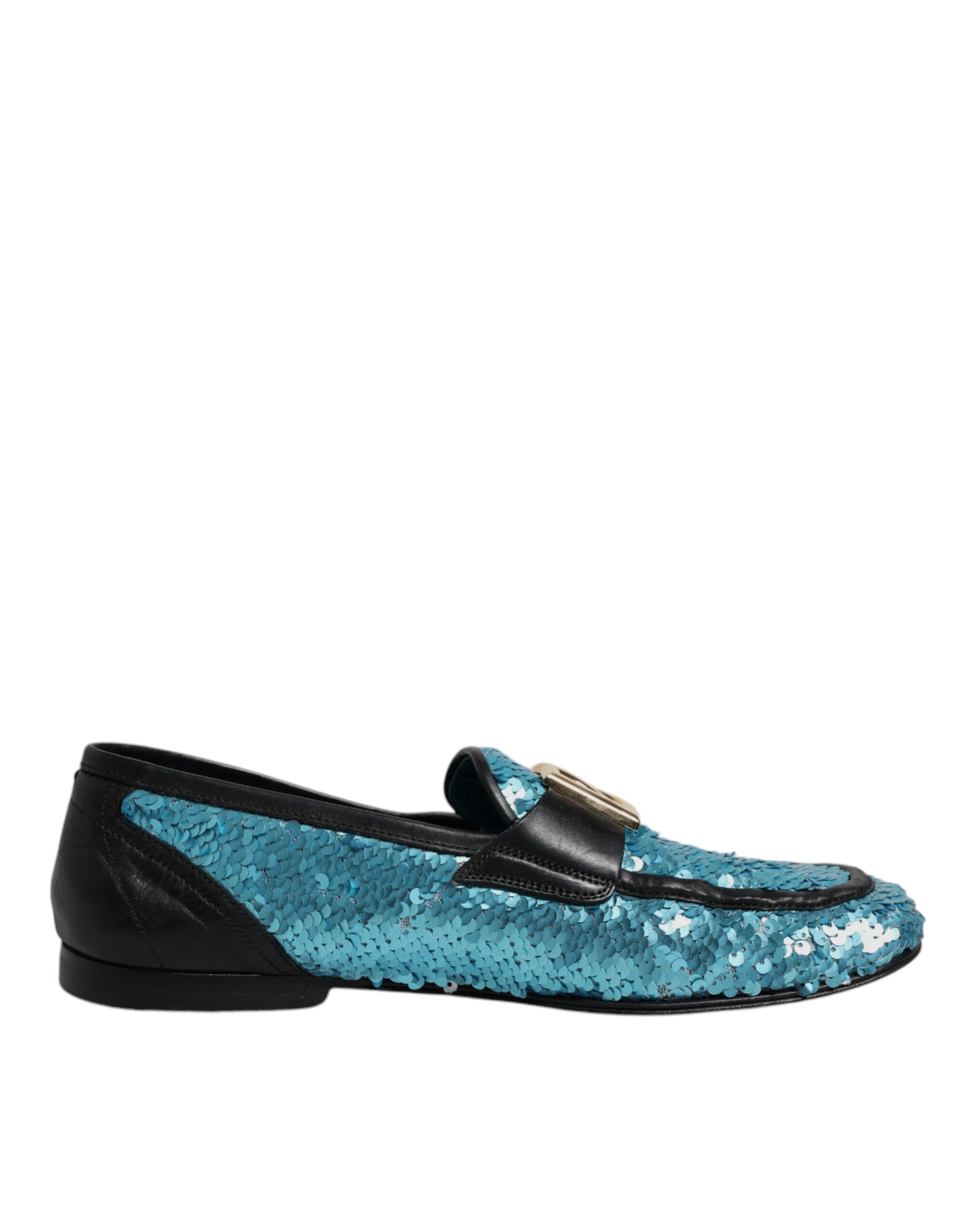 Dolce & Gabbana Blue Slip On Loafers for Men additional view