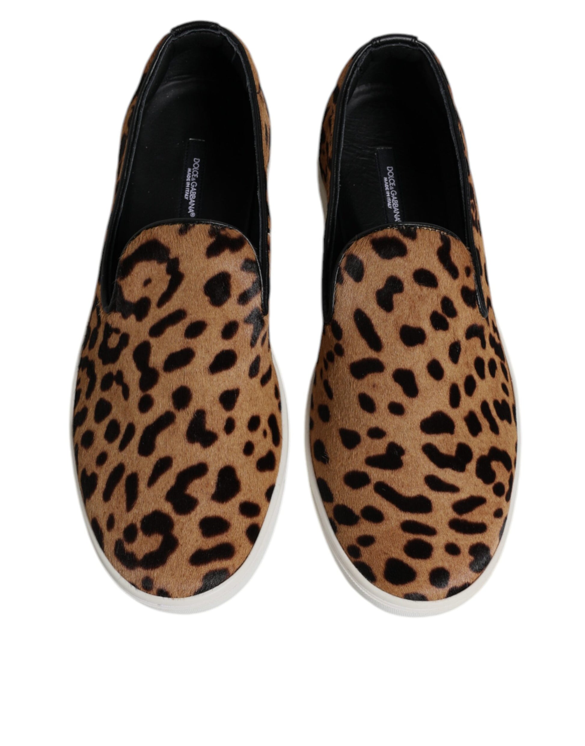 Dolce & Gabbana Brown Low Top Sneakers for Men detail view
