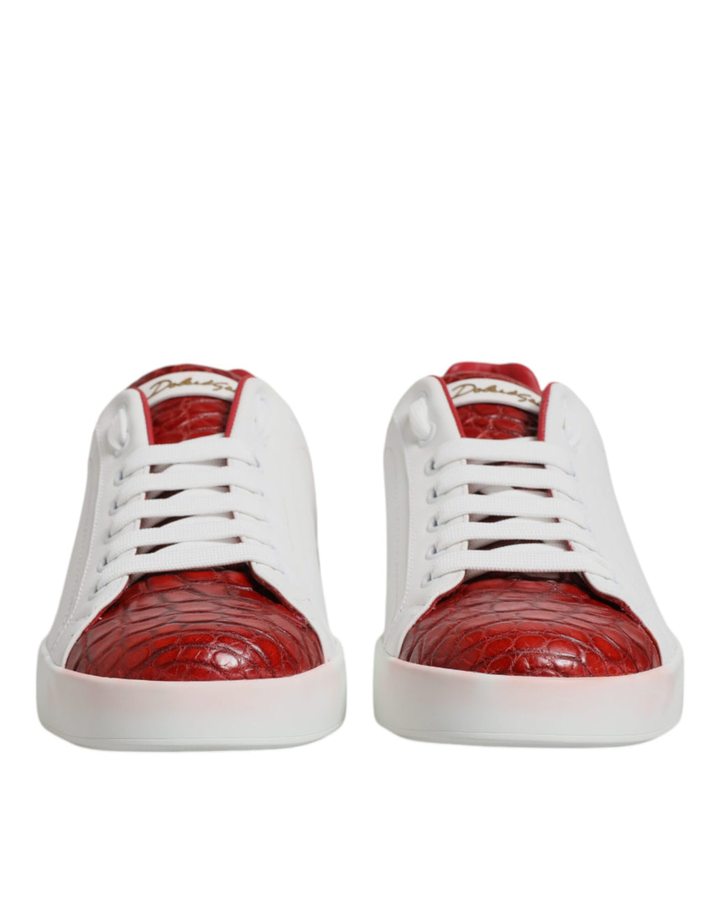Dolce & Gabbana Red Low Top Sneakers for Men alternate view