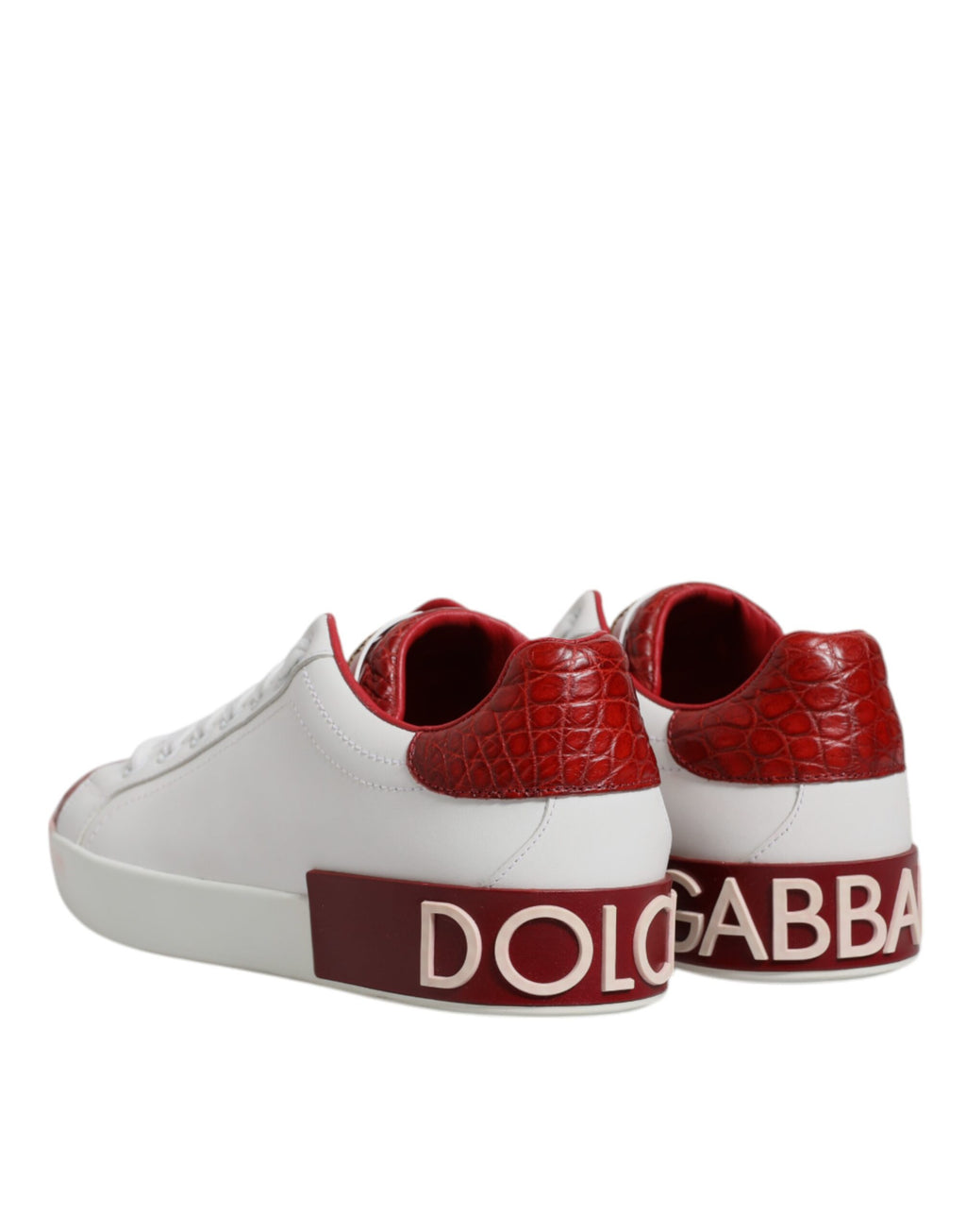Dolce & Gabbana Red Low Top Sneakers for Men additional view