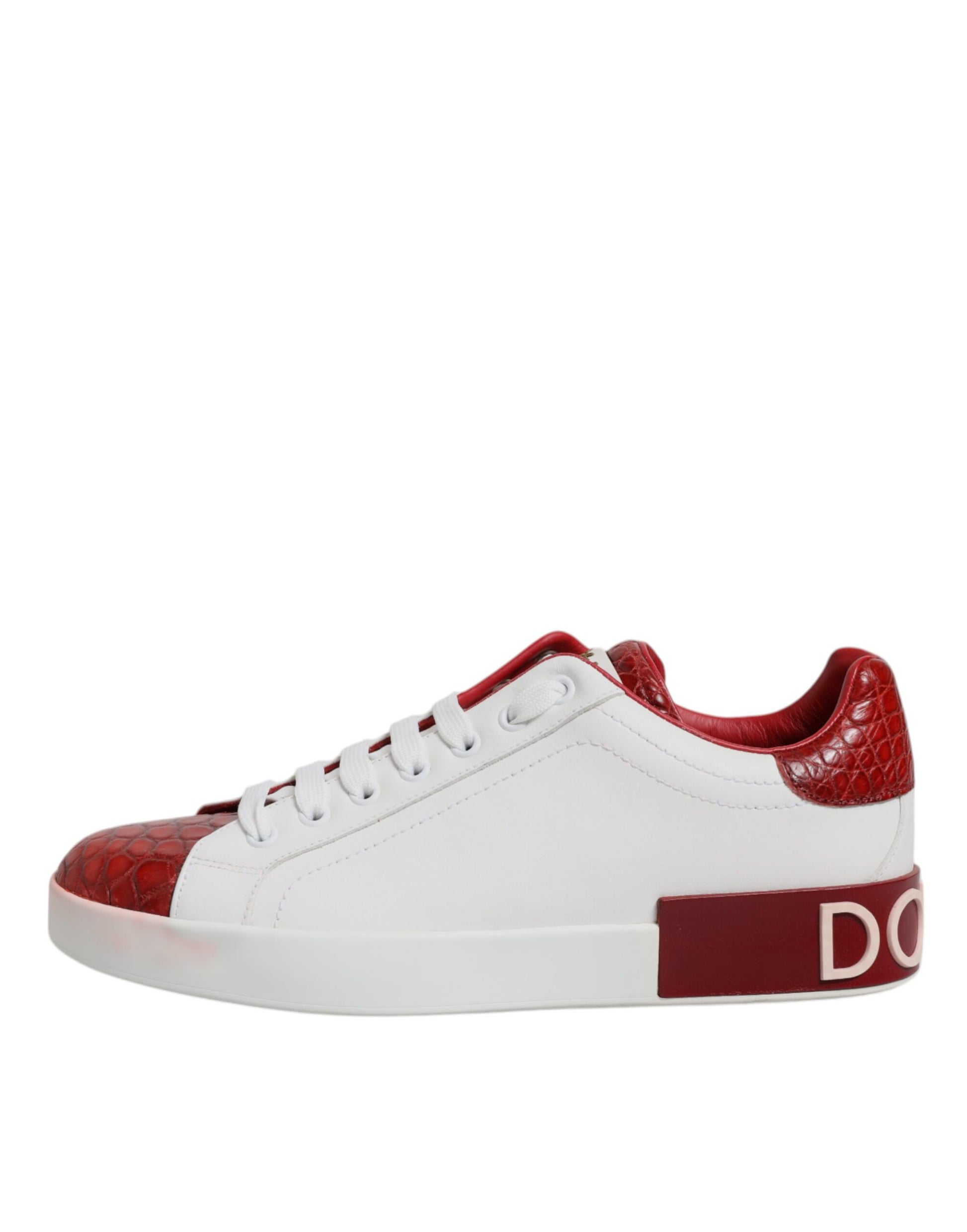 Dolce & Gabbana Red Low Top Sneakers for Men additional view
