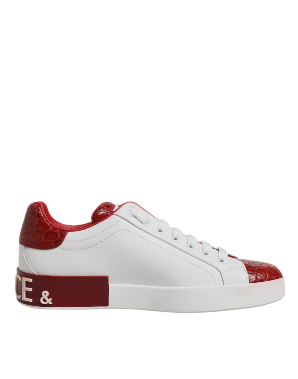 Dolce & Gabbana Red Low Top Sneakers for Men additional view