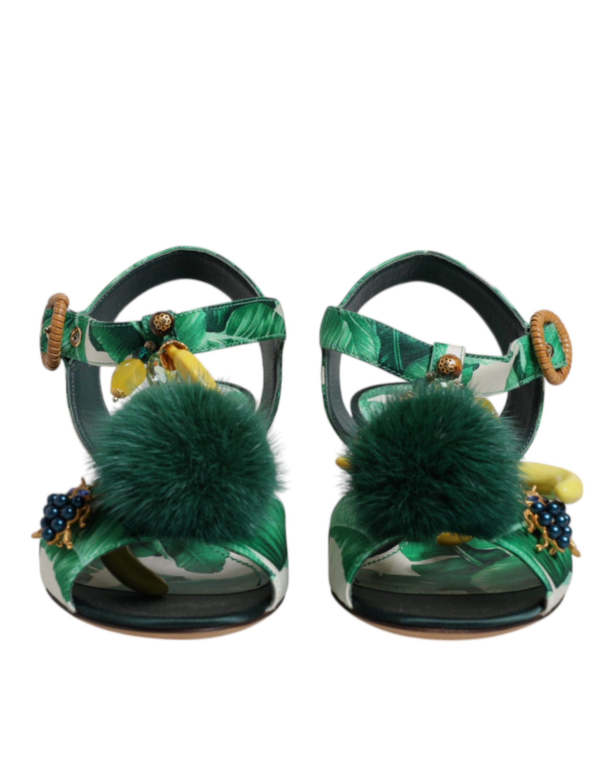 Dolce & Gabbana Green Strap Ons for Women alternate view