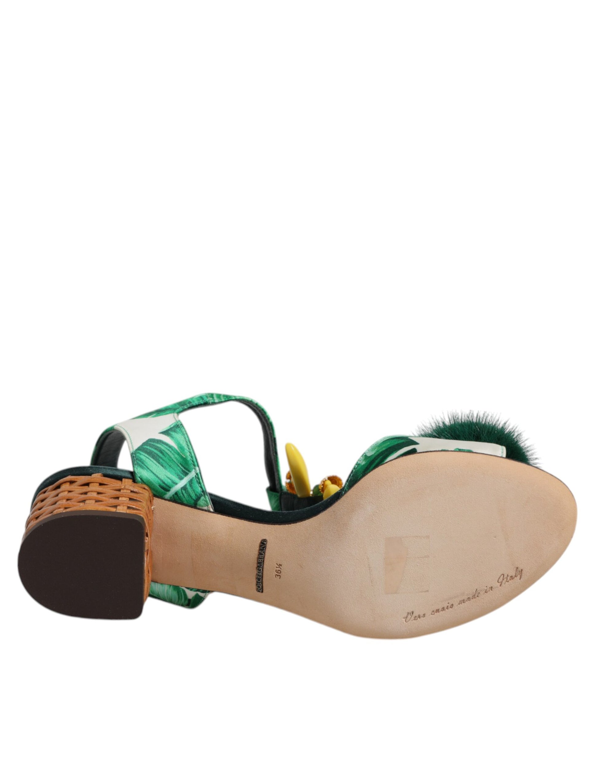 Dolce & Gabbana Green Strap Ons for Women additional view