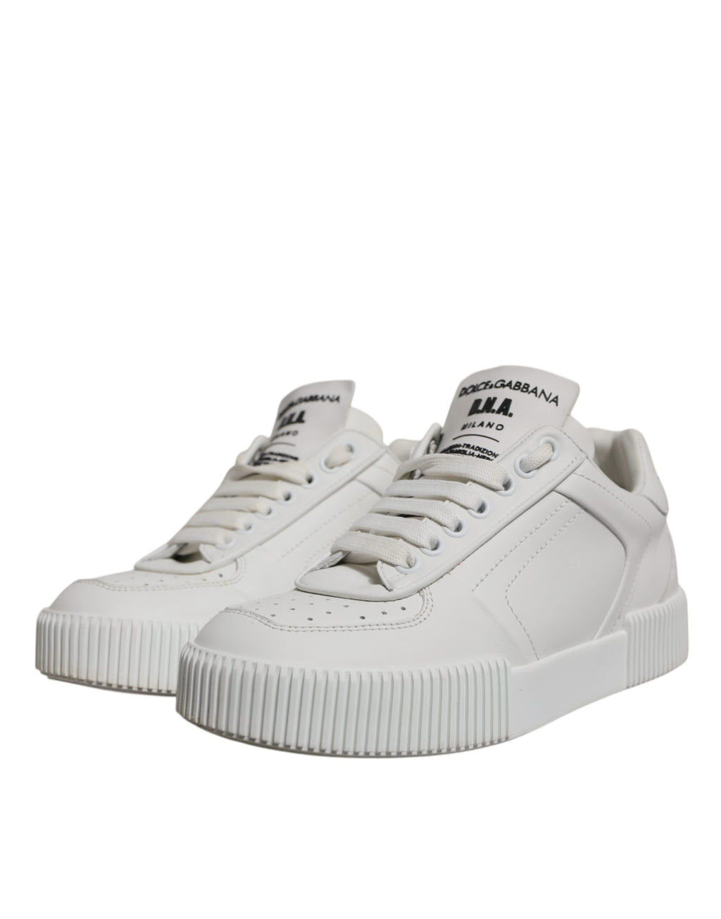 Dolce & Gabbana White Low Top Sneakers for Women detail view