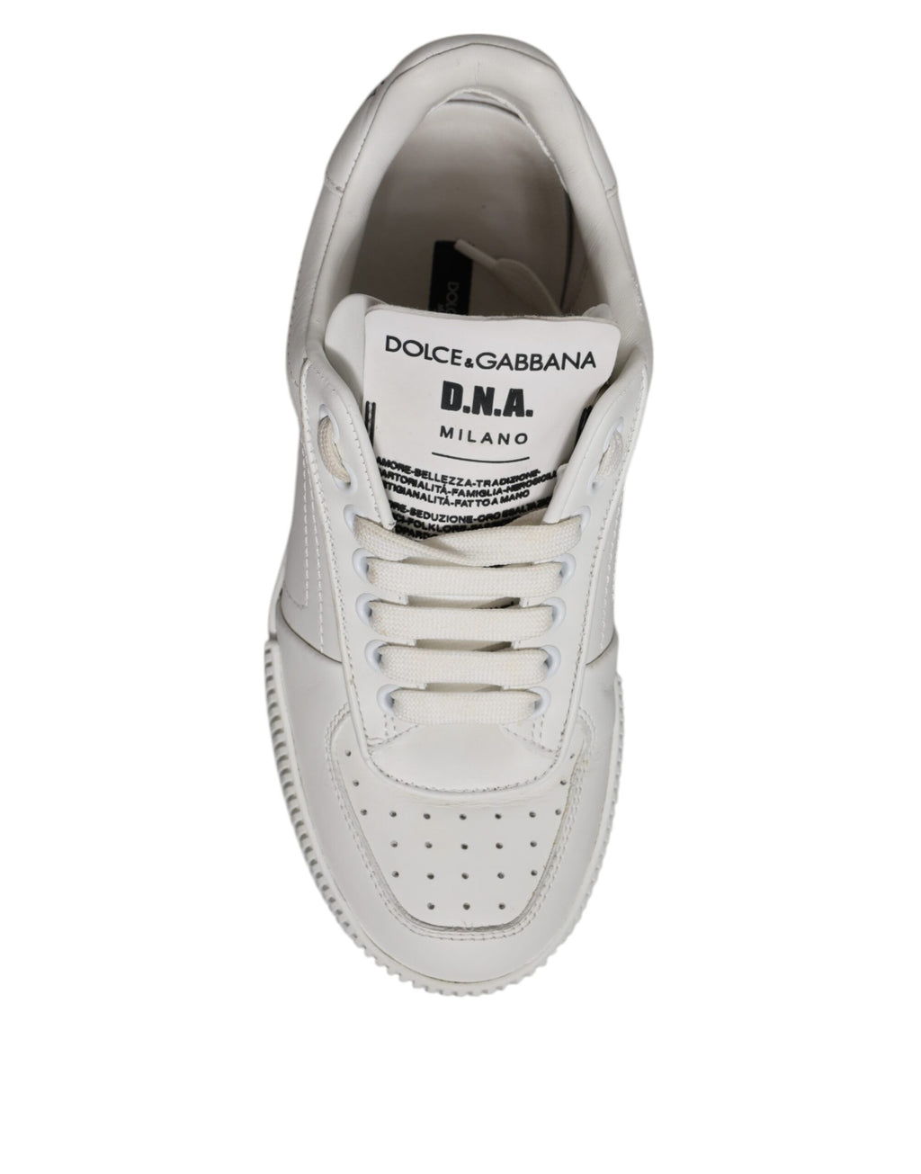 Dolce & Gabbana White Low Top Sneakers for Women additional view