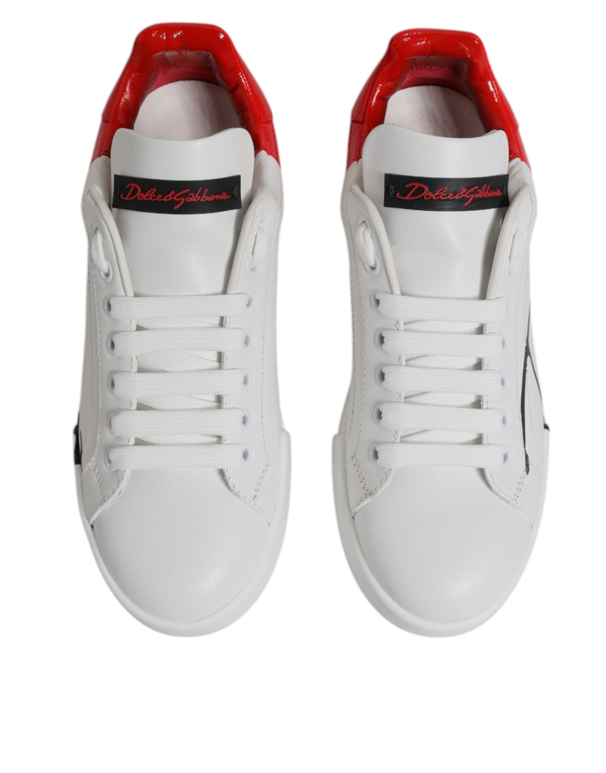 Dolce & Gabbana White Low Top Sneakers for Women additional view