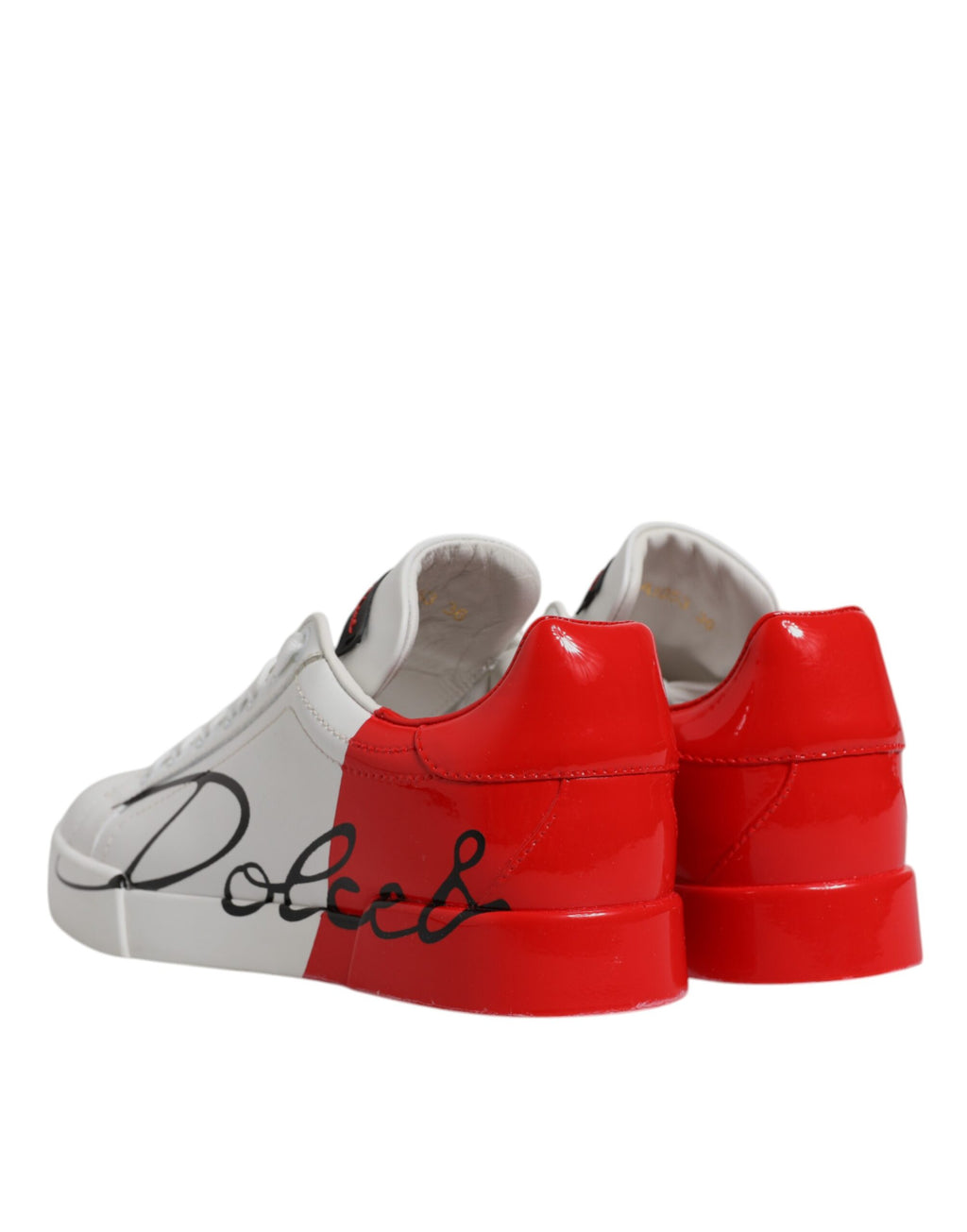 Dolce & Gabbana White Low Top Sneakers for Women additional view