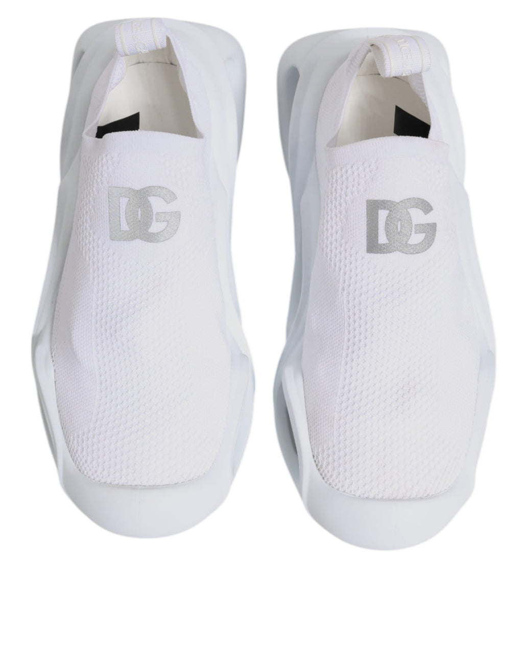 Dolce & Gabbana White Low Top Sneakers for Women detail view