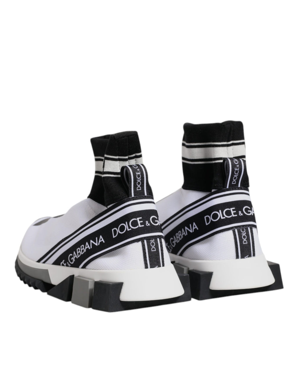 Chaussures Baskets Dolce & Gabbana Sorrento Chaussettes Blanches Noires