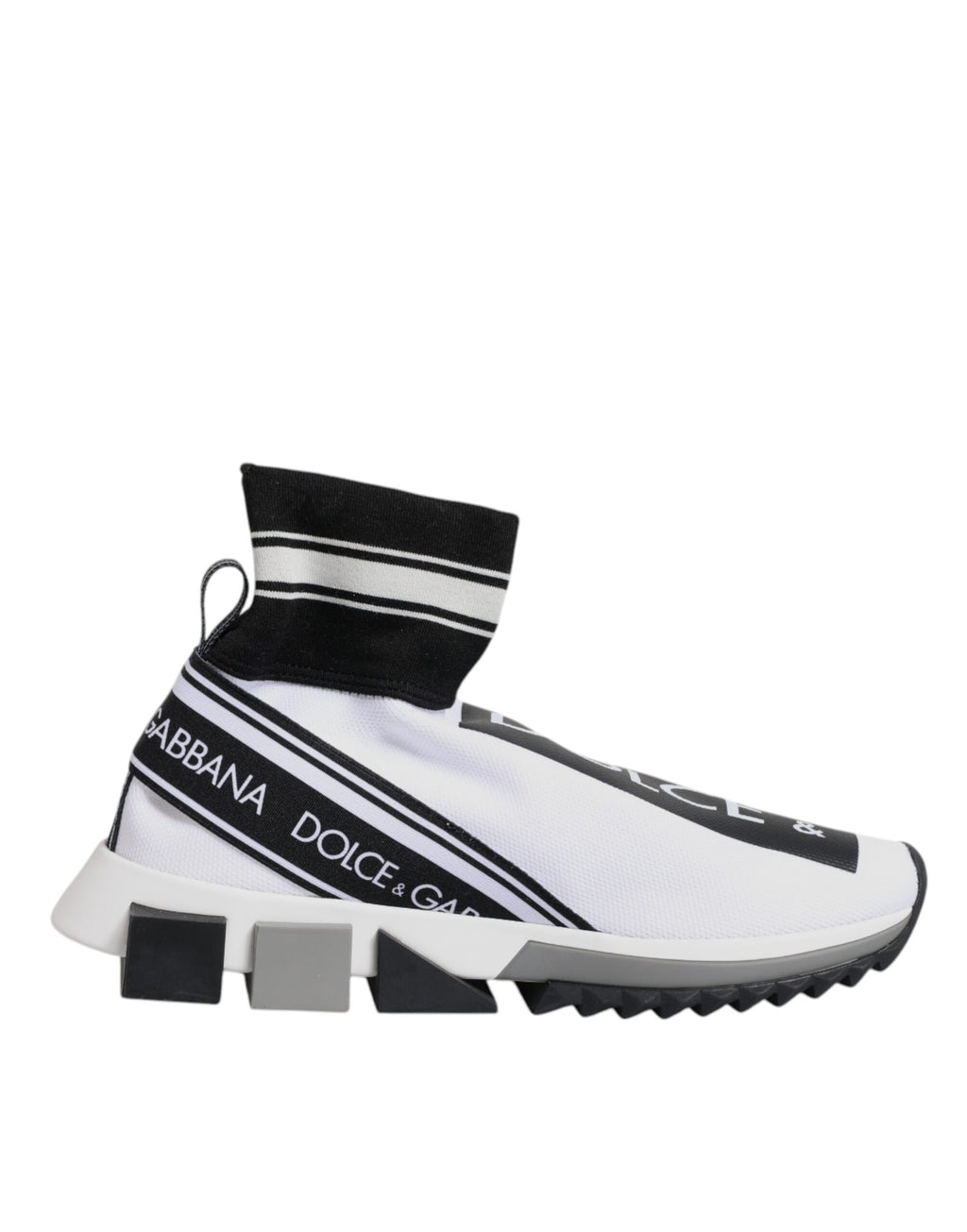 Chaussures Baskets Dolce & Gabbana Sorrento Chaussettes Blanches Noires