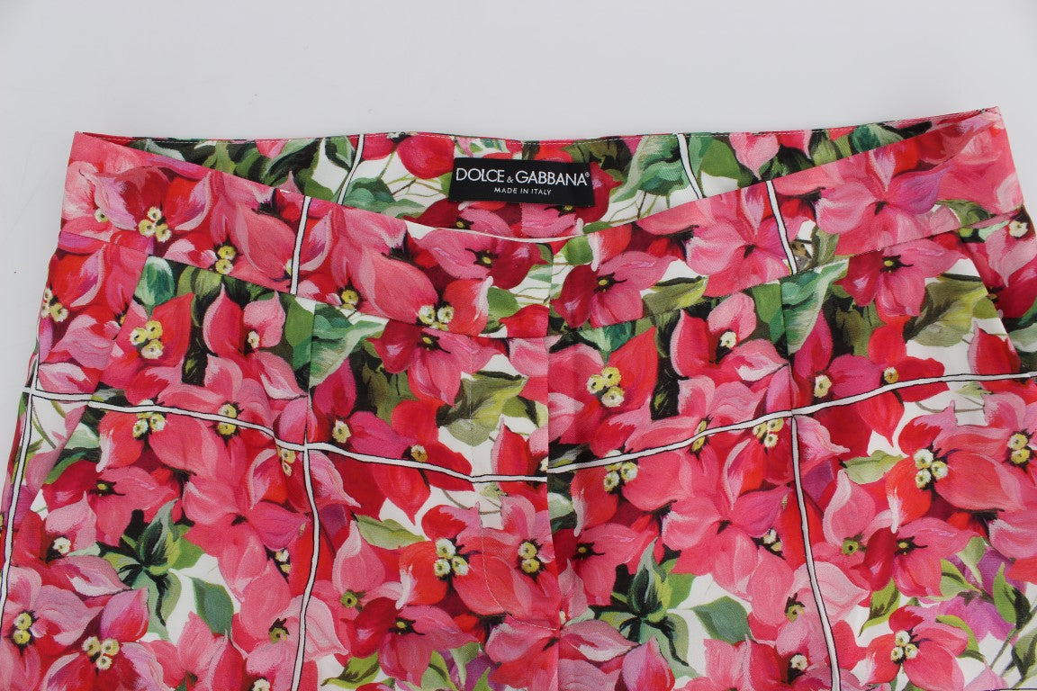 Dolce & Gabbana Short pantacourt fleuri multicolore