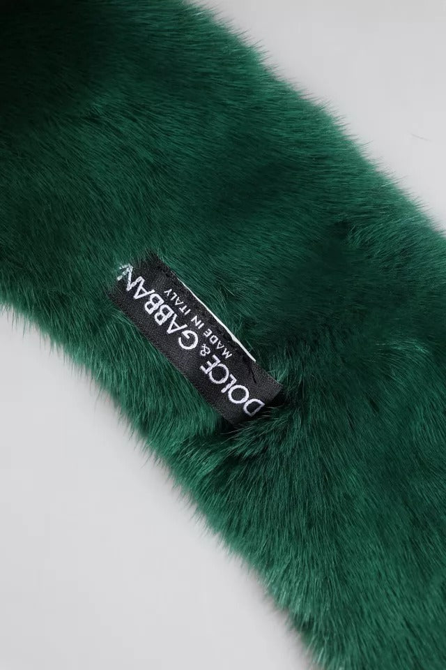 Dolce & Gabbana Green Scarf for Women additional view