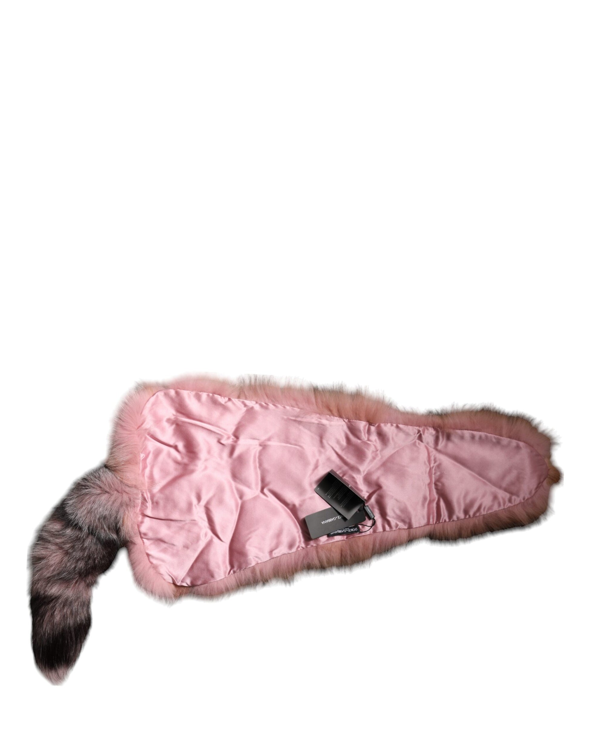 Dolce & Gabbana Pink Scarf for Women additional view