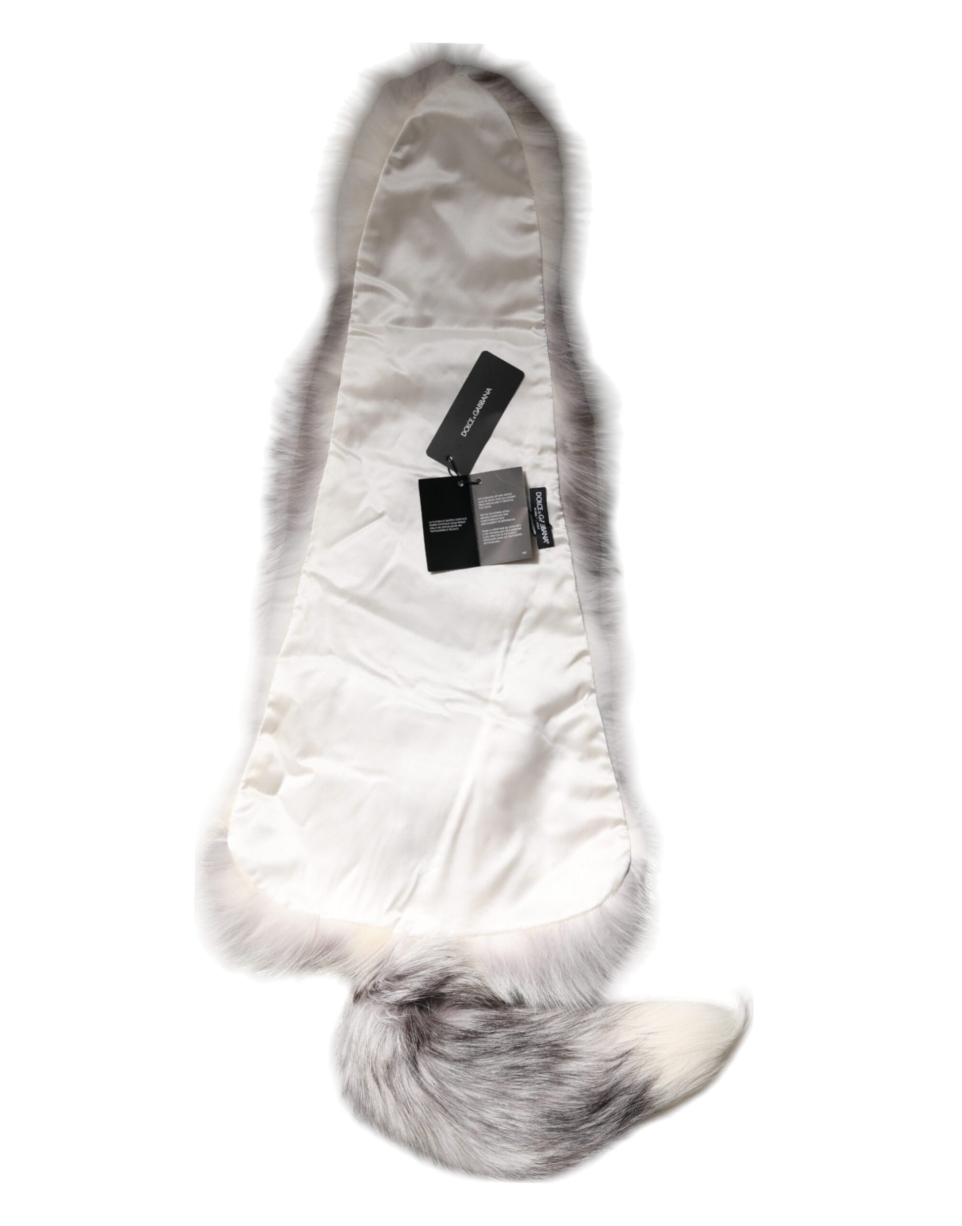 Dolce & Gabbana White Scarf for Women additional view
