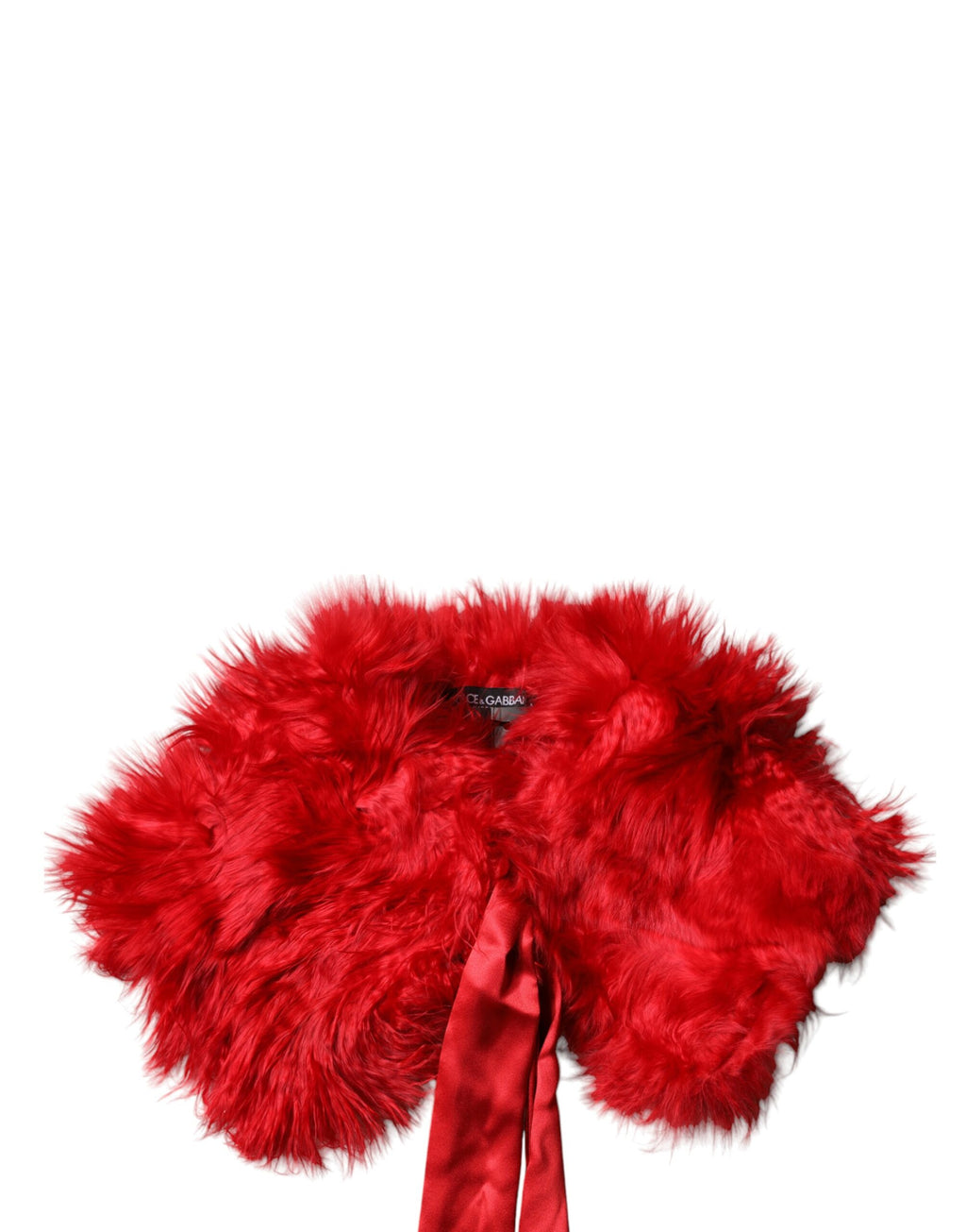 Dolce & Gabbana Red Scarf for Women detail view