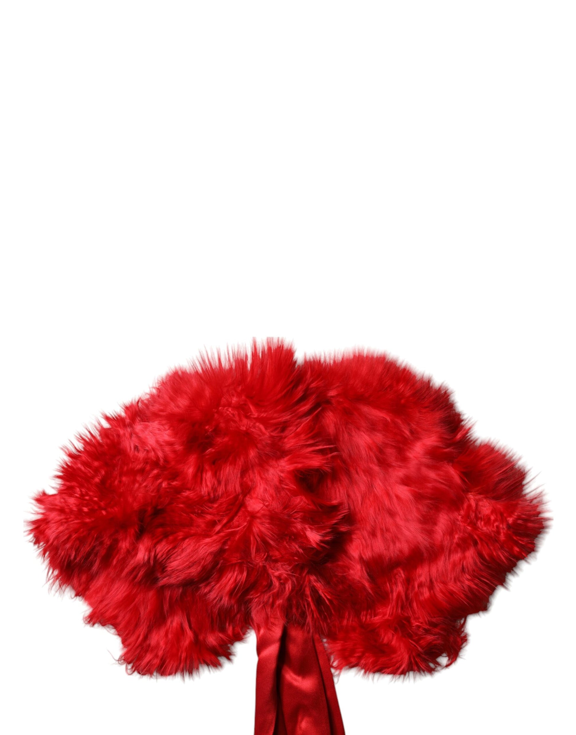 Dolce & Gabbana Red Scarf for Women additional view