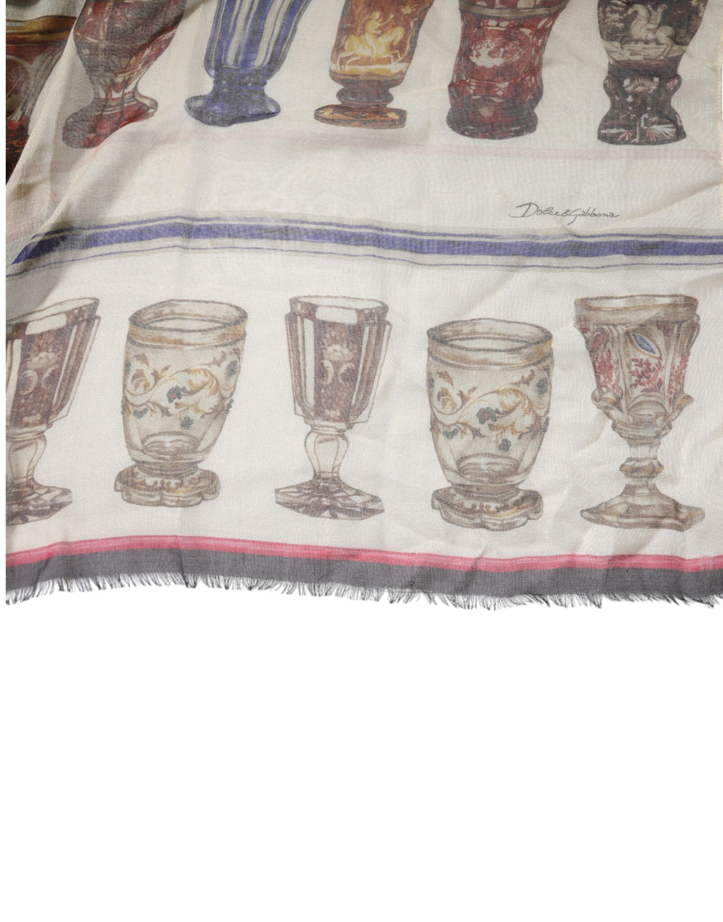 Dolce & Gabbana Multicolor Scarf for Women side view